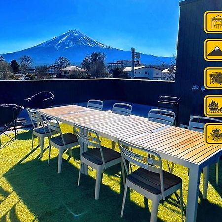 ヴィラ山間堂premier Garden Villa Bbq Bonfire Fuji View Annovillas Sankando Fujikawaguchiko Exteriör bild