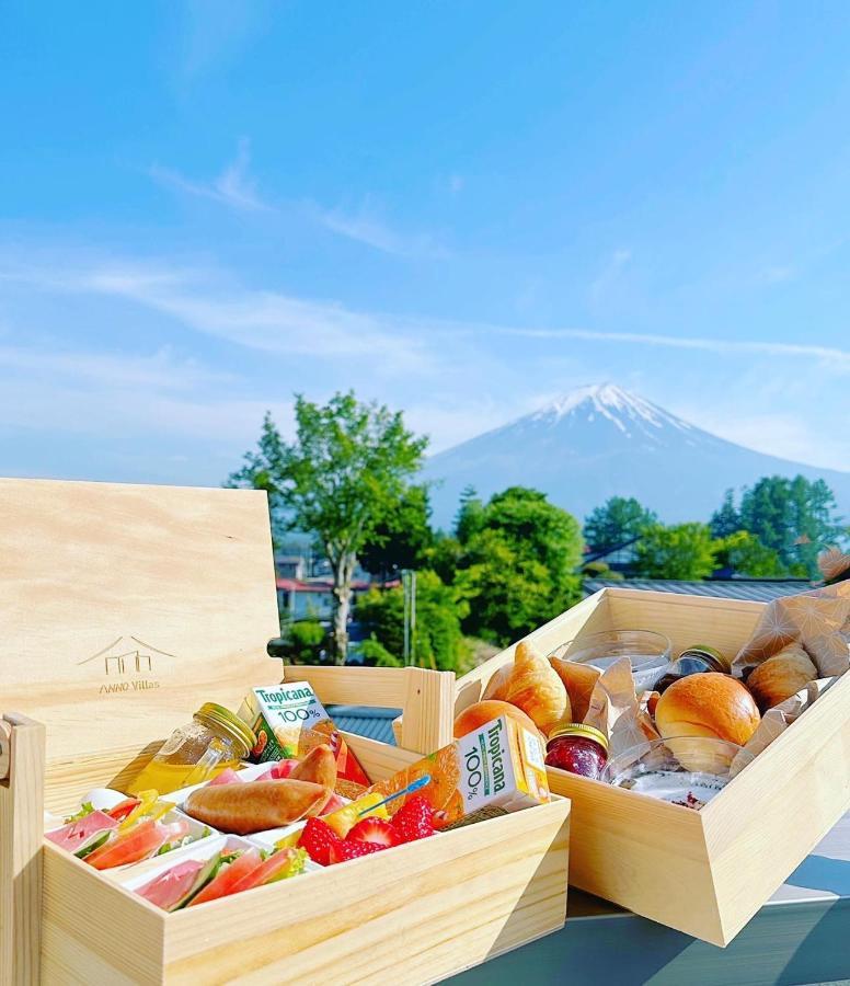 ヴィラ山間堂premier Garden Villa Bbq Bonfire Fuji View Annovillas Sankando Fujikawaguchiko Exteriör bild